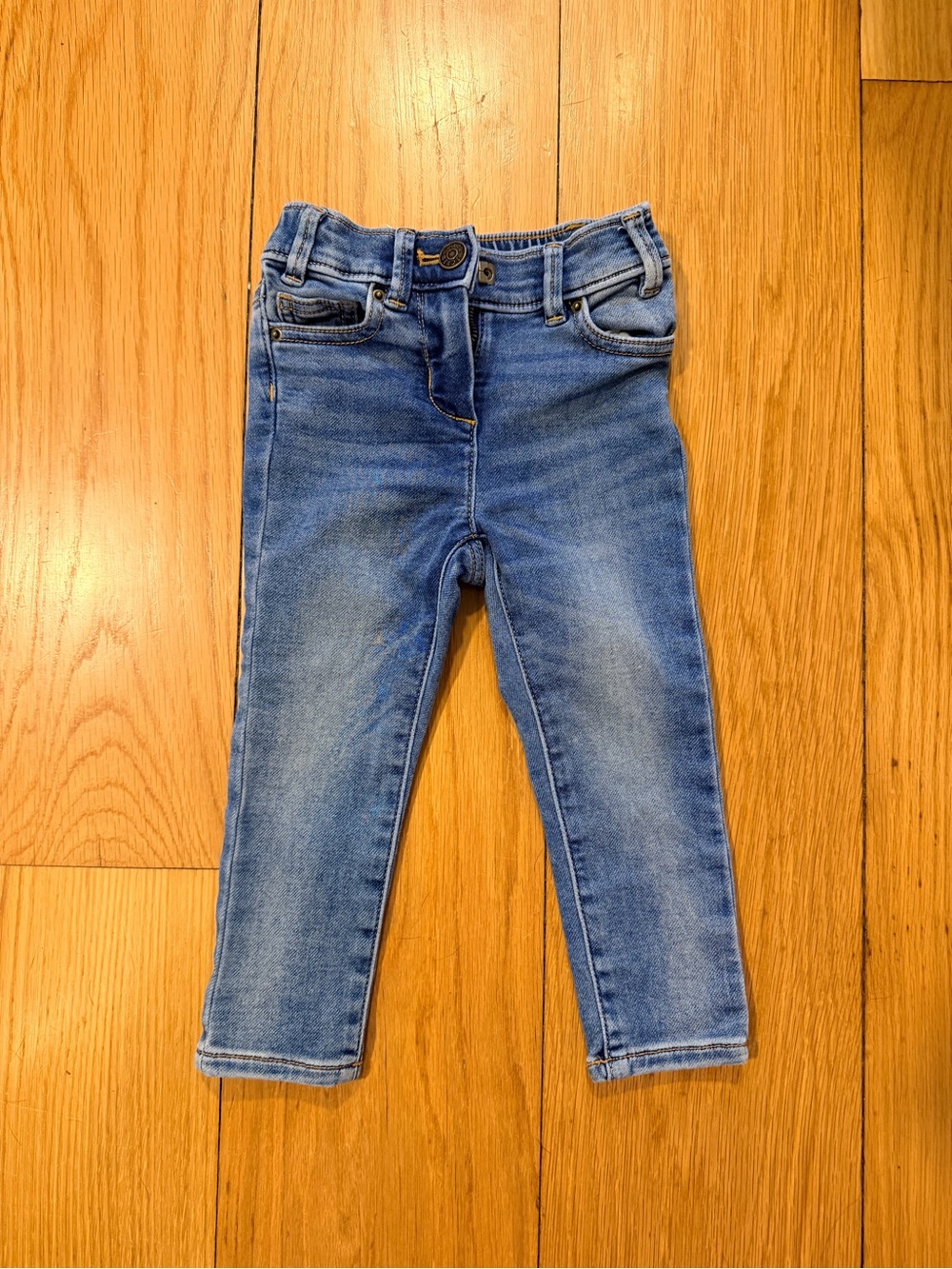 Crewcuts Girls 3T Light Blue Stretch Denim Jeggings for Kids